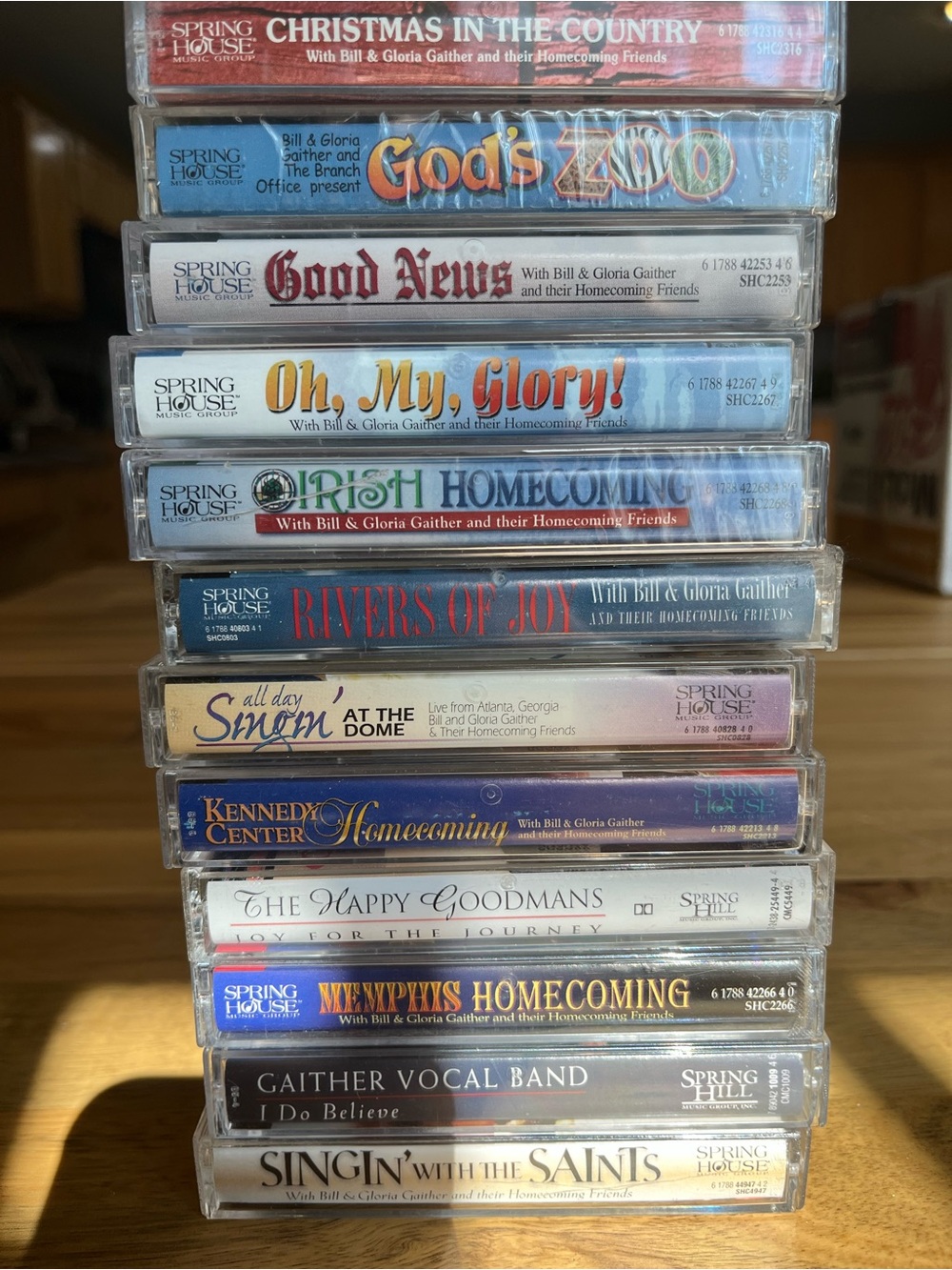 Assorted Vintage Gospel Cassette Tapes, Lot of 12 - Picture 3 of 3